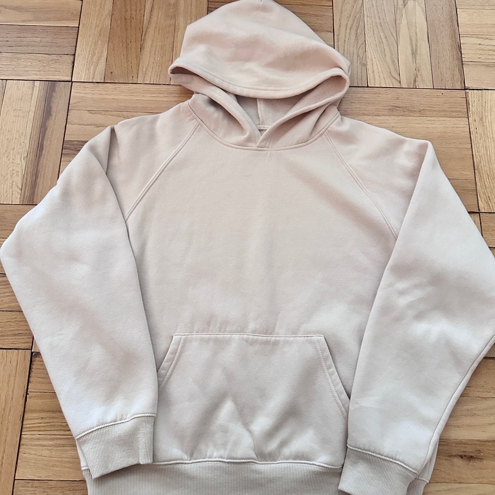 Amazon Women's Cream Hoodie Sweatshirt